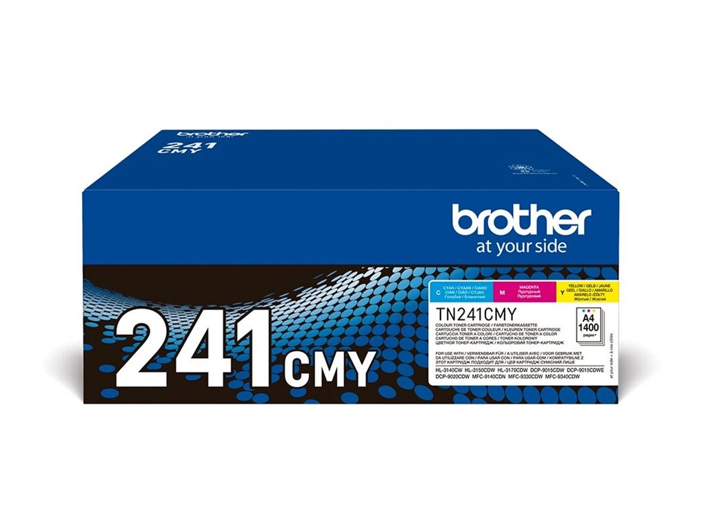 Brother TN241CMY | Toner Multipack | Cyan, Magenta, Yellow - Image 3
