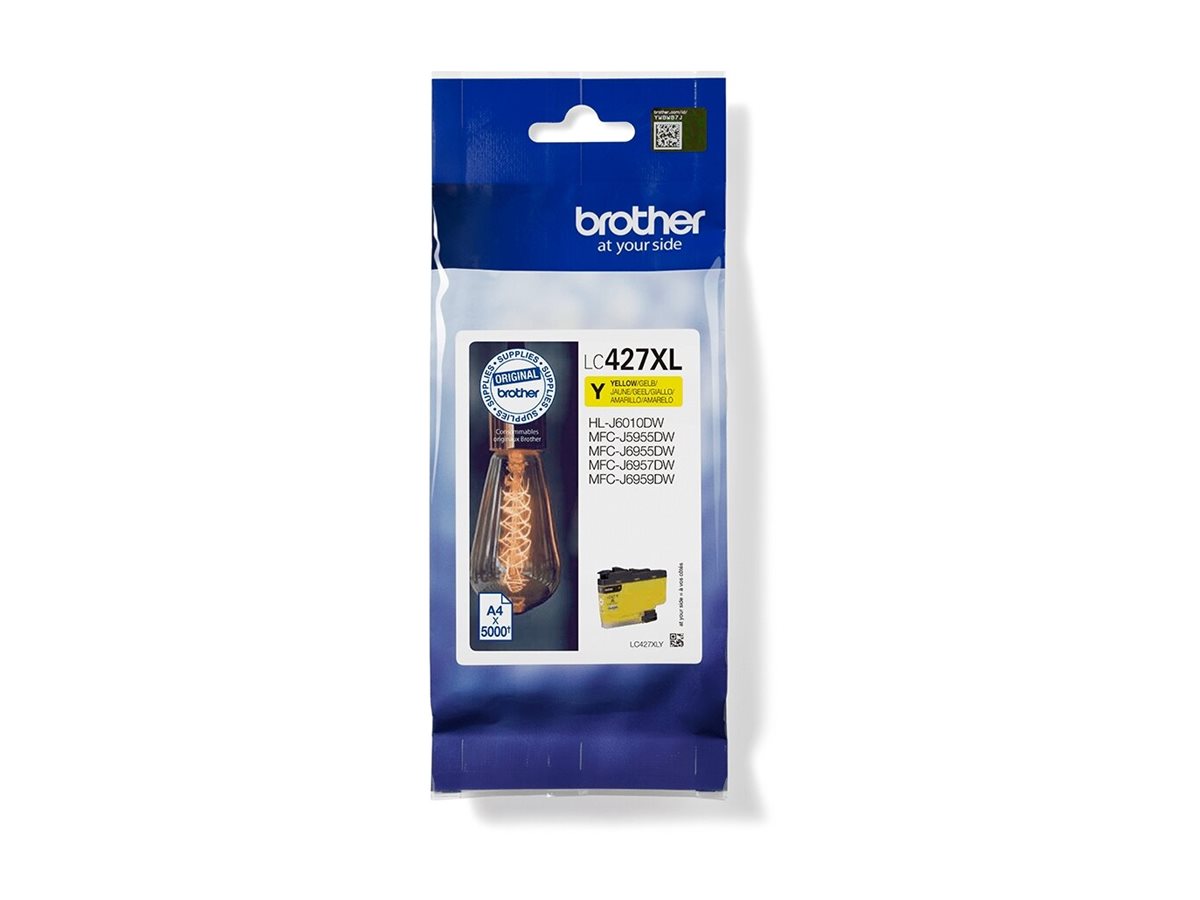 Brother LC427XLY | Ink Cartridge | Yellow - Image 3