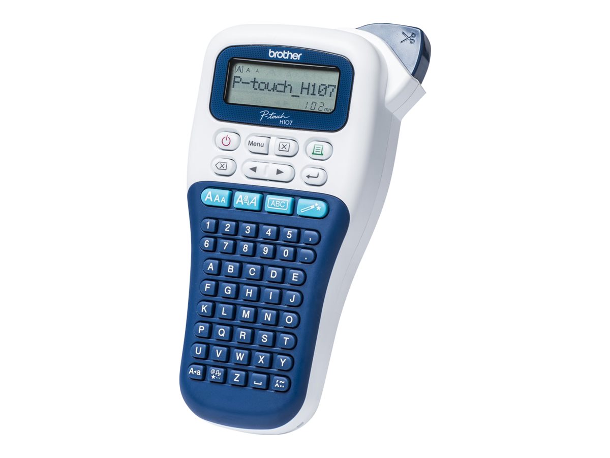 Brother PTH-107BRE1 | Mono | Thermal | Label Printer | White/ Blue - Image 3