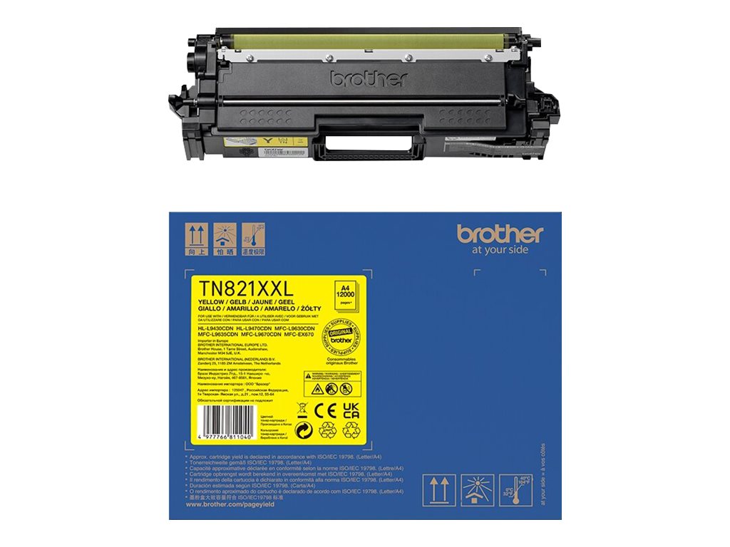 Brother TN-821XXLY | Toner cartridge | Yellow - Image 8