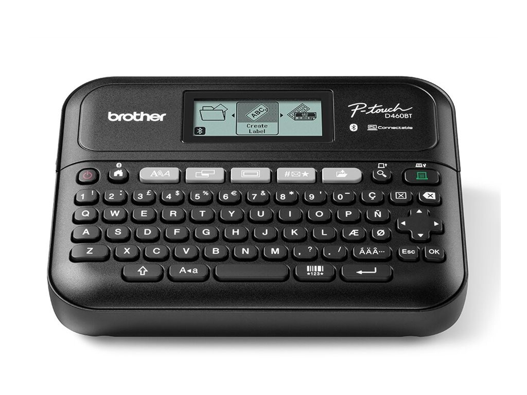 Brother PT-D460BTVP | Mono | Thermal | Label Printer | Black - Image 4