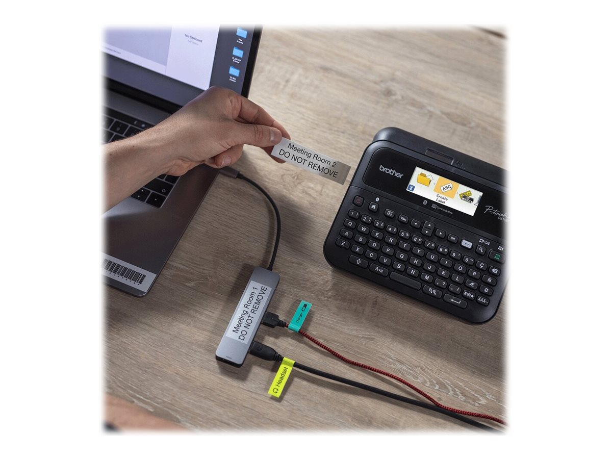 Brother PT-D610BT | Mono | Thermal | Label Printer | Black - Image 16