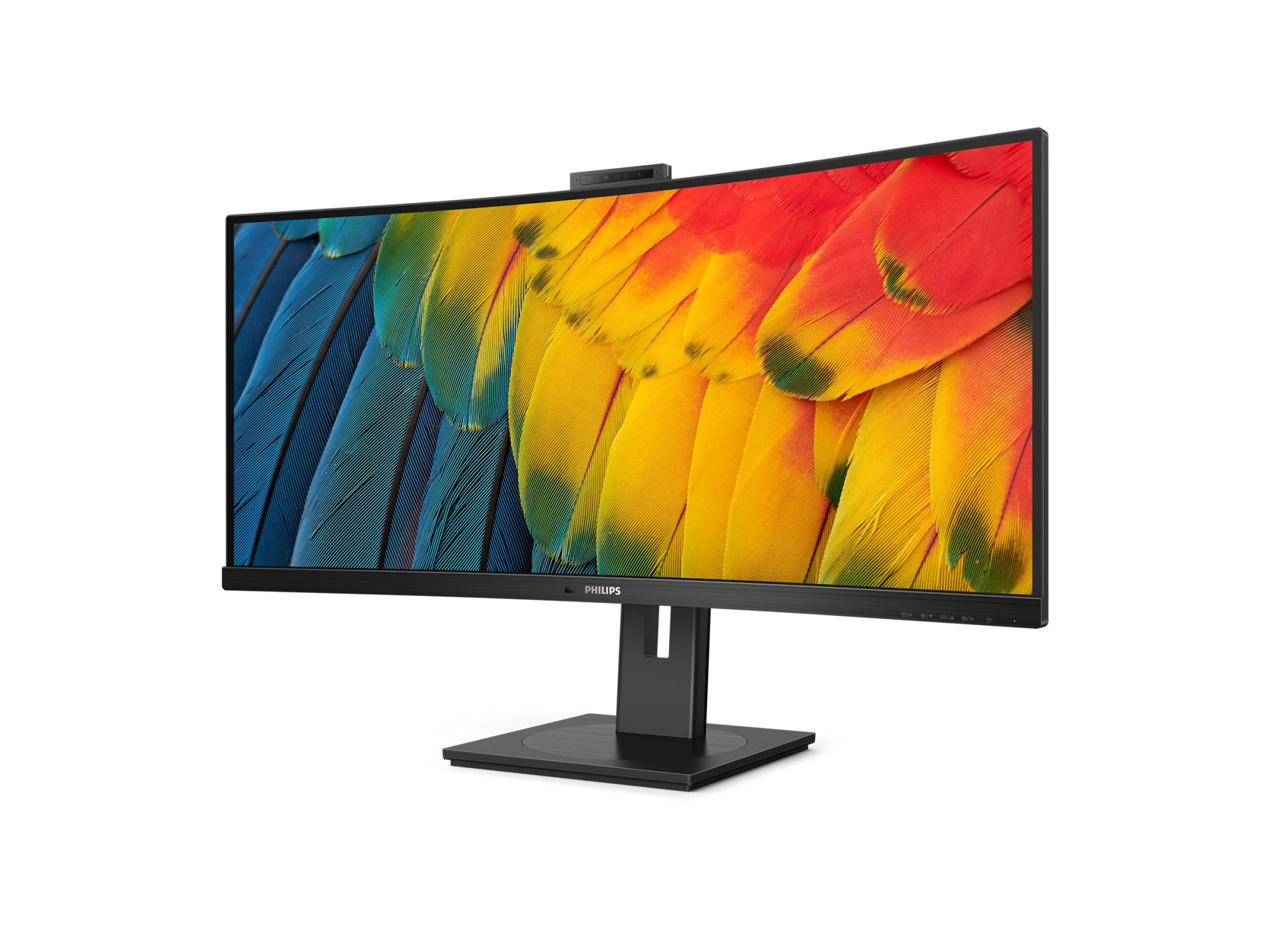 Philips | Curved Monitor | 34B1U5600CH/00 | 34 " | VA | WQHD | 21:9 | 120 Hz | 4 ms | 3440 x 1440 | 350 cd/m² | HDMI ports quantity 1 | Black - Image 5