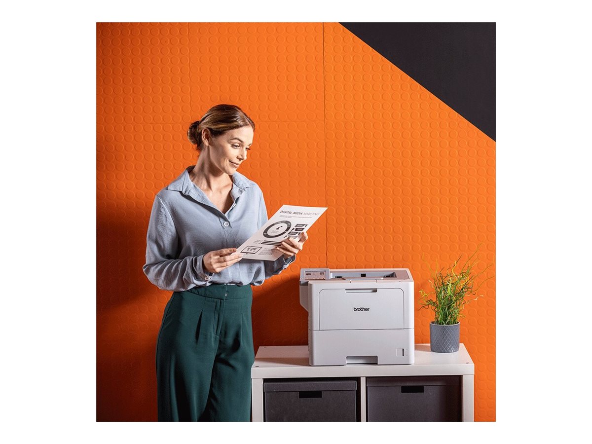 Brother HL-L6410DN | Mono | Laser | Printer | Wi-Fi | Maximum ISO A-series paper size A4 | Grey - Image 10
