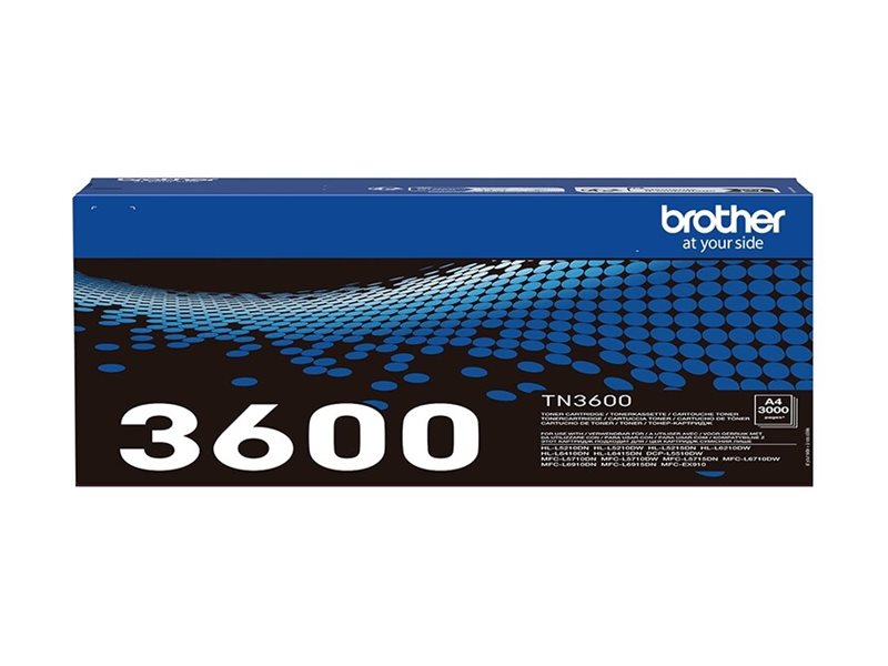 Brother TN-3600 Genuine Toner Cartridge, Black | Brother Brother | TN-3600 | Brother TN3600 - black - original - toner cartridge | Ink cartridge | Black - Image 2