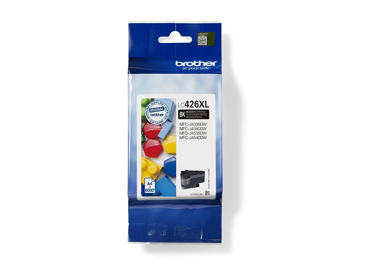 Brother LC426XLBK Genuine Ink Cartridge Black | Brother Brother | LC426XLBK | Brother LC426XLBK - High Yield - black - original - ink cartridge | Ink cartridge | Black - Image 2