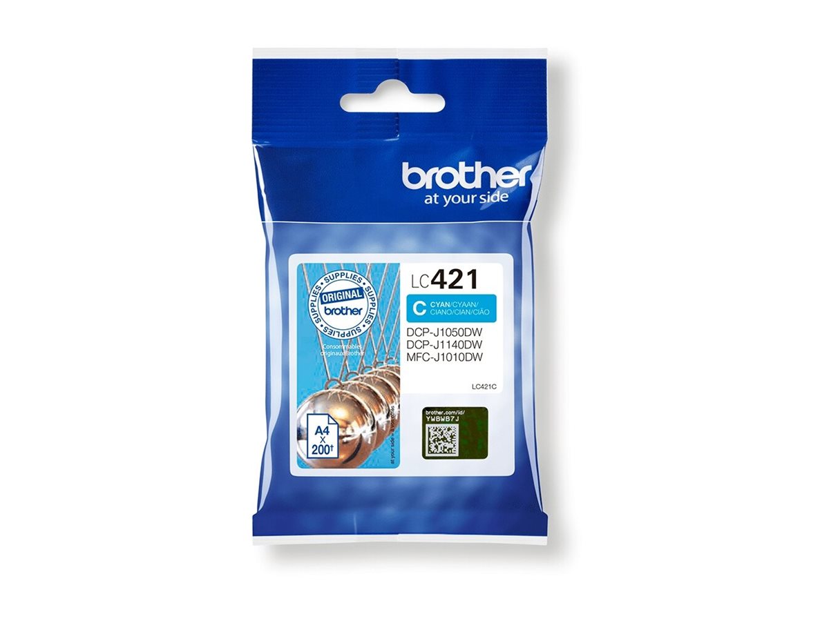Brother LC421C | Ink Cartridges | Cyan - Image 2