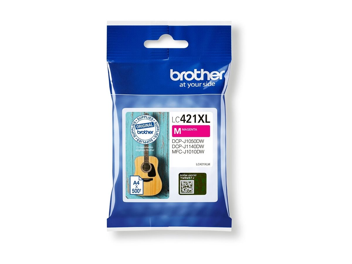 Brother LC421XLM Ink Cartridge, Magenta | Brother LC421XLM | Ink Cartridge | Magenta - Image 2