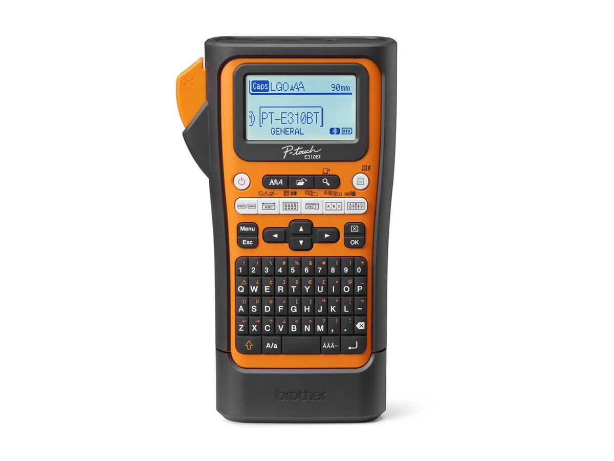 Brother PT-E310BTVP Pro | Thermal | Label Printer | Orange/Black - Image 6