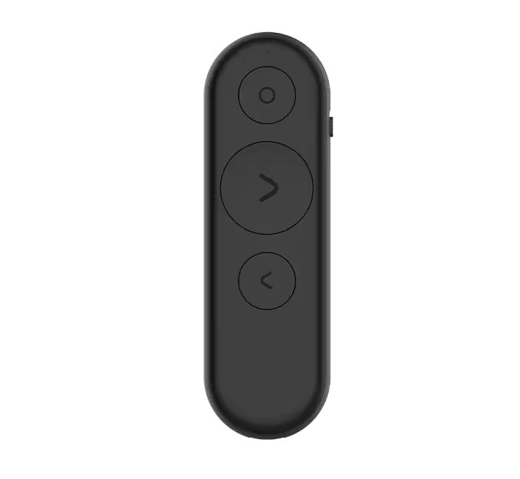 Lenovo | Portable Rechargeable Presentation Remote | Black - Image 3