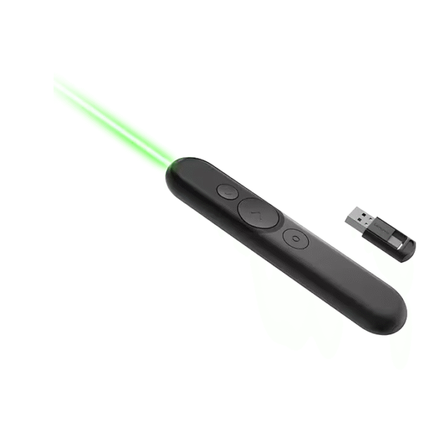 Lenovo | Laser Rechargeable Presentation Remote | Black