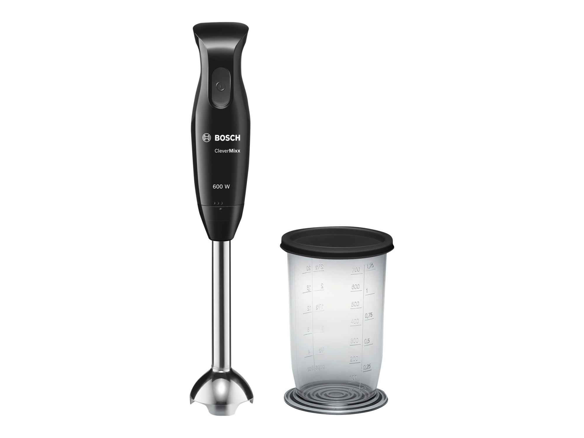 Bosch | Hand Blender | MSM2610B CleverMixx | Hand Blender | 600 W | Black/Grey - Image 2