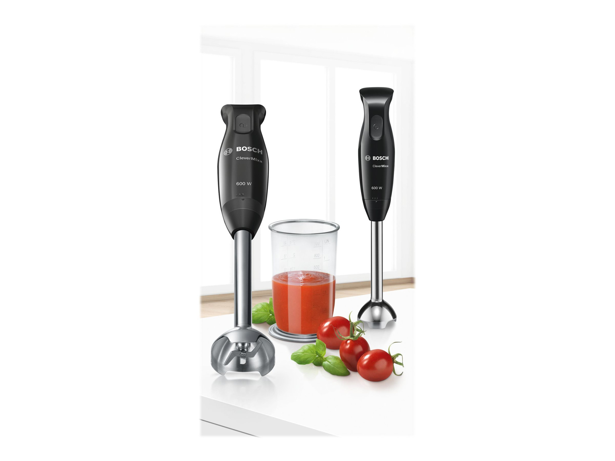Bosch | Hand Blender | MSM2610B CleverMixx | Hand Blender | 600 W | Black/Grey - Image 4