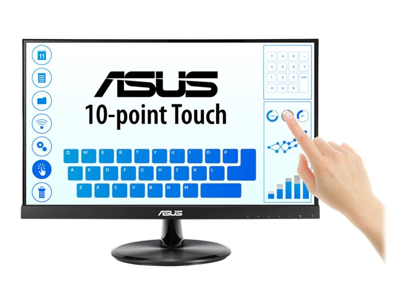 Asus | VT229H | 21.5 " | IPS | 16:9 | 60 Hz | 5 ms | 1920 x 1080 pixels | 250 cd/m² | HDMI ports quantity 1 - Image 2