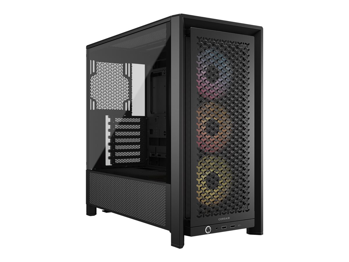 Corsair PC Case | Frame 4000D RS ARGB Modular | Black | Mid-Tower | Power supply included No - Image 2