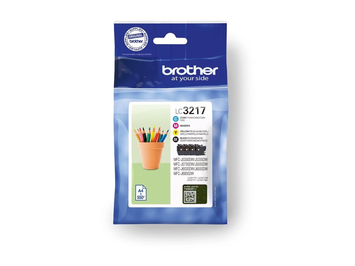 Brother LC3217 | Ink cartridge | Black/Yellow/Cyan/Magenta - Image 4