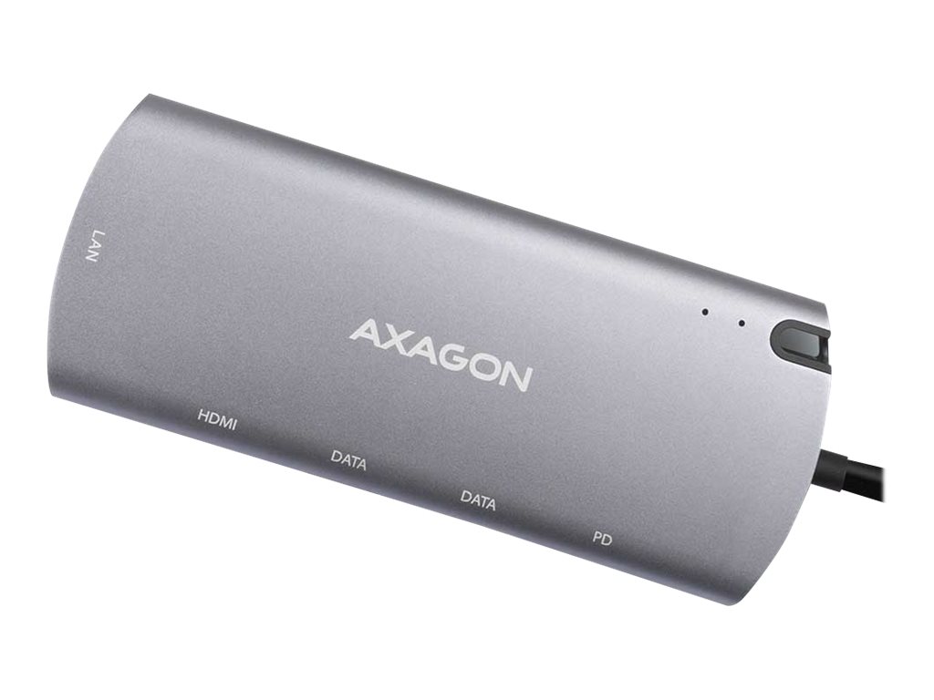 AXAGON SuperSpeed USB-C Combo 6in1 Hub | HMC-6M2 - Image 4