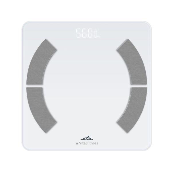 ETA Personal Scale | ETA277990000 Vital Fitness | Maximum weight (capacity) 180 kg | Accuracy 100 g | Body Mass Index (BMI) measuring | White - Image 2