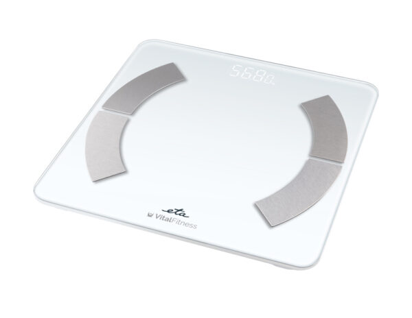 ETA Personal Scale | ETA277990000 Vital Fitness | Maximum weight (capacity) 180 kg | Accuracy 100 g | Body Mass Index (BMI) measuring | White - Image 5