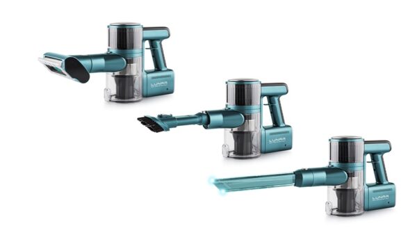 ETA Vacuum Cleaner | ETA423890000 Lunar | Cordless operating | Handstick | 400 W | 28.8 V | Operating time (max) 50 min | Blue/Green - Image 6
