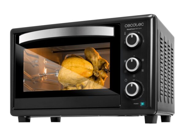 Cecotec Mini Oven | Bake&Toast 3090 Black Gyro | 30 L | 1500 W | Black - Image 2