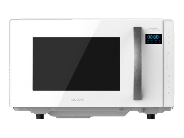 Cecotec Microwave Oven | GrandHeat 2300 Flatbed Touch White | Free standing | 23 L | 800 W | White - Image 2