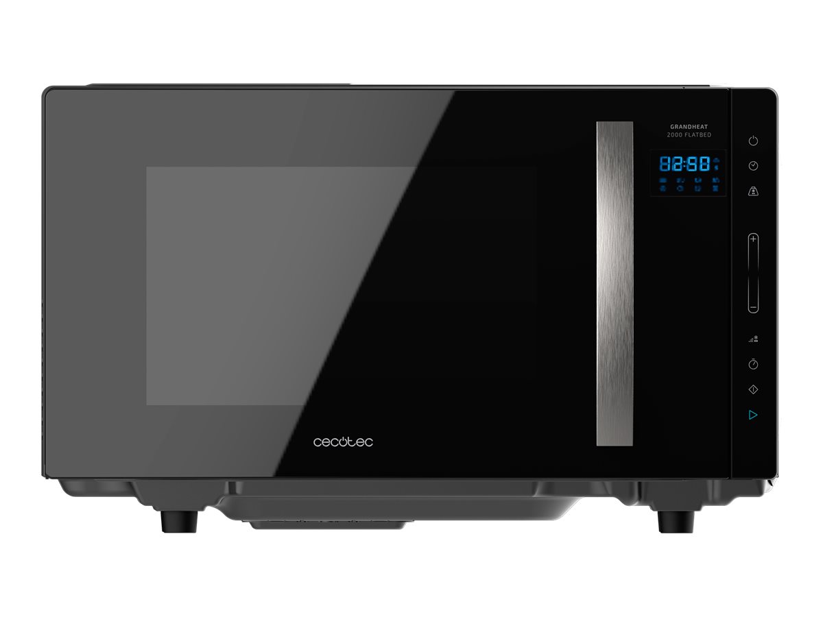 Cecotec Microwave Oven | GrandHeat 2300 Flatbed Touch Black | Free standing | 23 L | 800 W | Black - Image 2