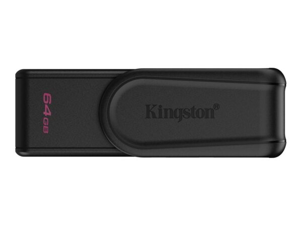 Kingston USB Flash Drive | DataTraveler Exodia S | 64 GB | USB 3.2 Gen 1 | Black - Image 2