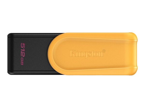 Kingston USB Flash Drive | DataTraveler Exodia S | 512 GB | USB 3.2 Gen 1 | Black/Yellow - Image 2