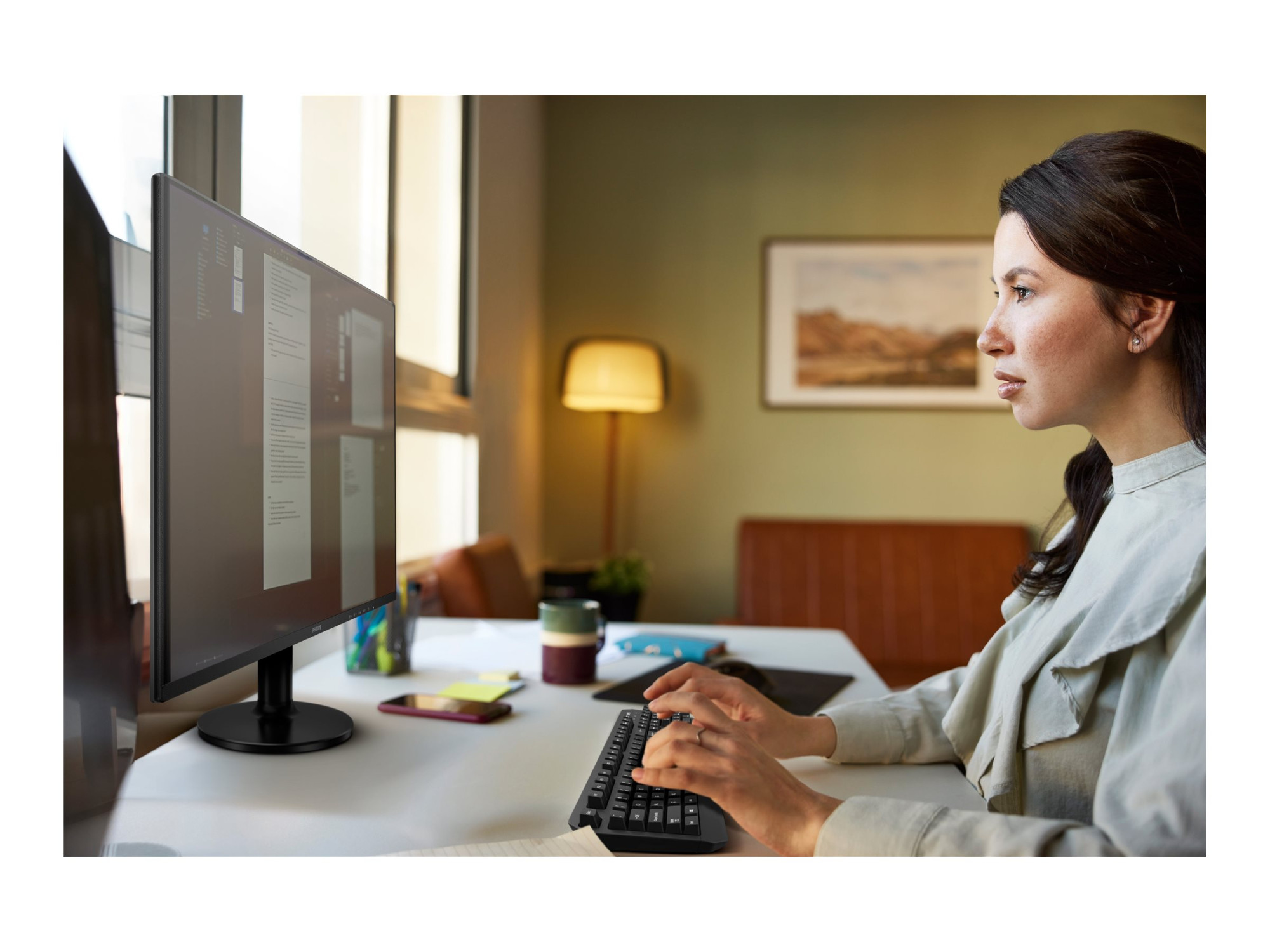 Philips | 27E2N1100L/00 | 27 " | VA | 16:9 | 100 Hz | 4 ms | 1920 x 1080 pixels | 250 cd/m² | HDMI ports quantity 1 | Black - Image 14