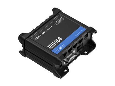 Industrial Router | RUT956 | 802.11n | 10/100 Mbit/s | Ethernet LAN (RJ-45) ports 4 | Mesh Support No | MU-MiMO No | 2G/3G/4G | Antenna type 2 x SMA for LTE, 2 x RP-SMA for WiFi, 1 x SMA for GNSS | 1x USB 2.0 - Image 6