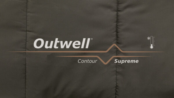 Outwell | Contour Supreme | Sleeping Bag | 220 x 85 cm | -20/13 °C | Left Zipper - Image 6