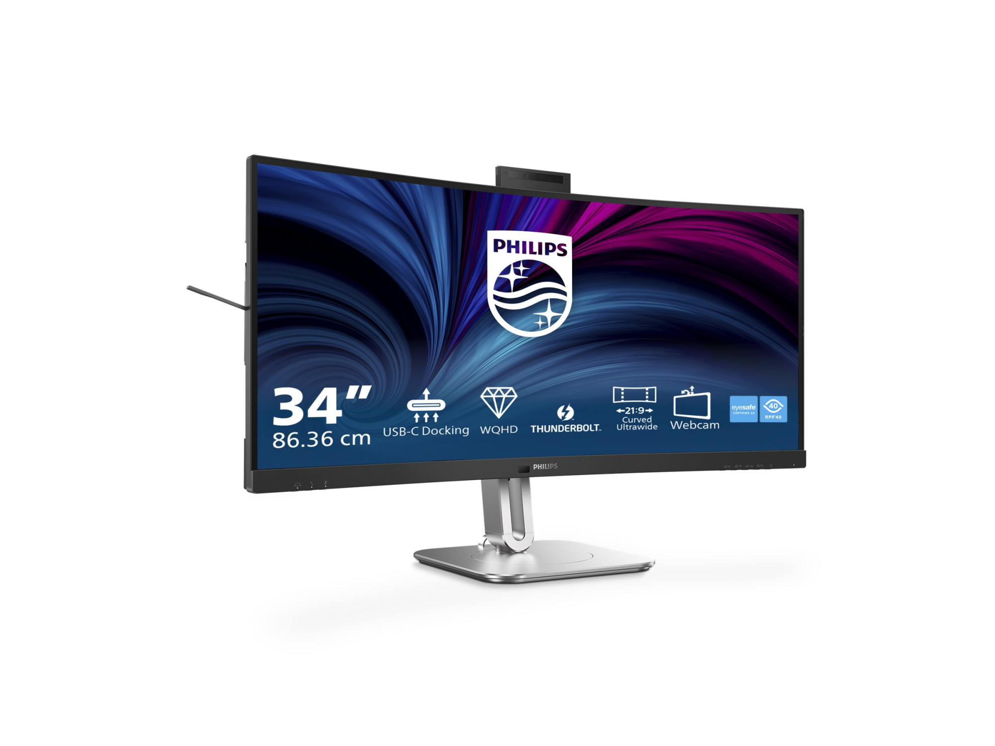 Philips | 34B2U6603CH/00 | 34 " | VA | 21:9 | 100 Hz | 4 ms | 3440 x 1440 pixels | 450 cd/m² | HDMI ports quantity 2 - Image 8