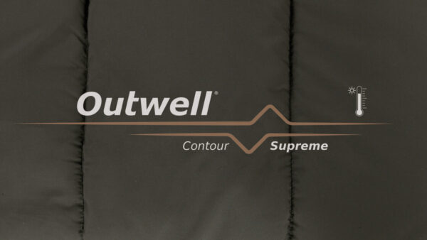 Outwell | Contour Supreme | Sleeping Bag | 220 x 85 cm | -20/13 °C | Left Zipper - Image 9