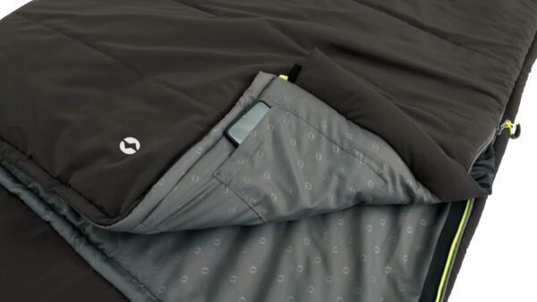Outwell | Contour Supreme | Sleeping Bag | 220 x 85 cm | -20/13 °C | Left Zipper - Image 10