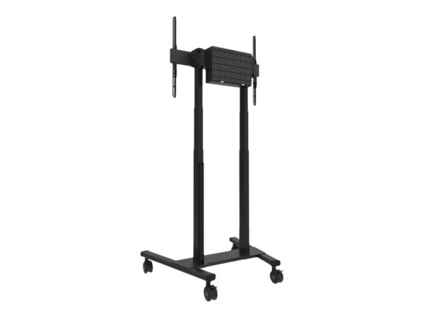 Neomounts Floor stand | FL55-875BL1 TV trolley | Adjustable Height | 55-100 " | Maximum weight (capacity) 110 kg | Black - Image 10