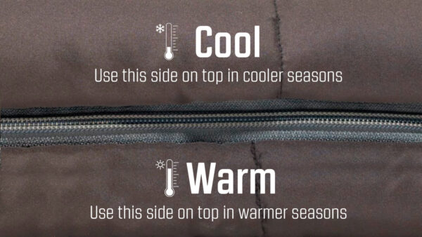 Outwell | Contour Supreme | Sleeping Bag | 220 x 85 cm | -20/13 °C | Left Zipper - Image 13