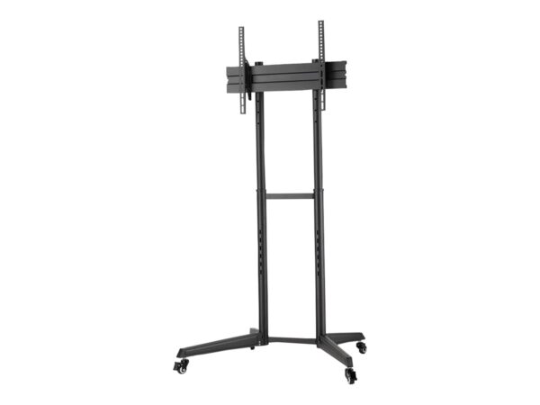 Neomounts Floor stand | FL50-540BL1 TV trolley | Adjustable Height, Tilt | 37-70 " | Maximum weight (capacity) 50 kg | Black - Image 4
