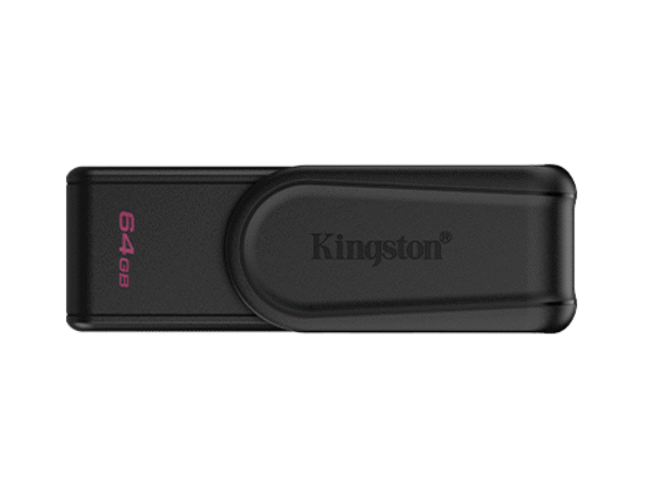 Kingston USB Flash Drive | DataTraveler Exodia S | 64 GB | USB 3.2 Gen 1 | Black