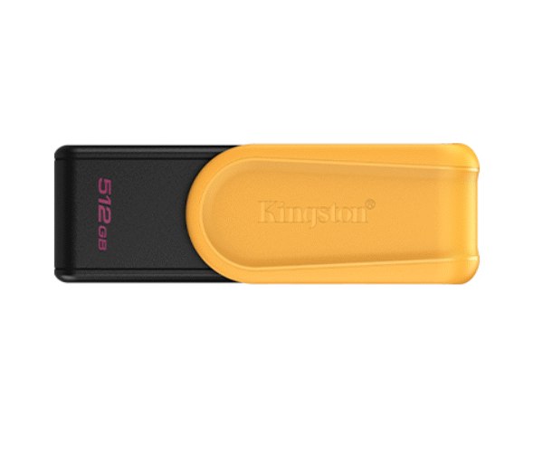 Kingston USB Flash Drive | DataTraveler Exodia S | 512 GB | USB 3.2 Gen 1 | Black/Yellow