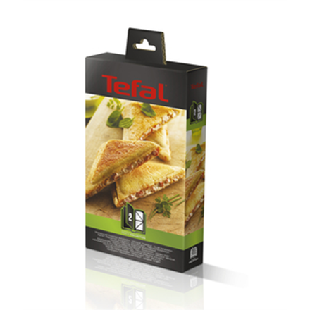 TEFAL | Triangle toasted sandwich set for Snack Collection | XA800212 | Dimensions (W x L) 13 x 22.5 cm | Black - Image 4