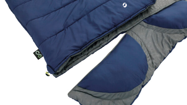 Outwell | Sleeping Bag | 220 x 145 cm | -22/+12 °C | Both side zipper - Image 2