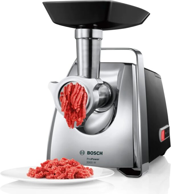 Bosch Meat Grinder | MFW67440 ProPower | Black | 2000 W | Number of speeds 1 | Throughput (kg/min) 3.5 - Image 3