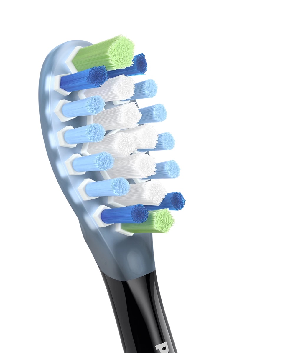 Philips | Toothbrush Heads | HX9045/88 Sonicare Premium Plaque Defence | Heads | For adults | Number of brush heads included 5 | Black - Image 6