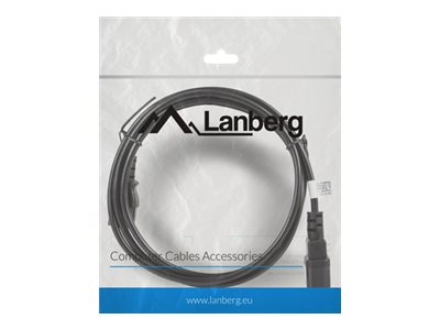 Lanberg | IEC 320 C13 to C14 Cable | CA-C13E-11CC-0018-BK - Image 6