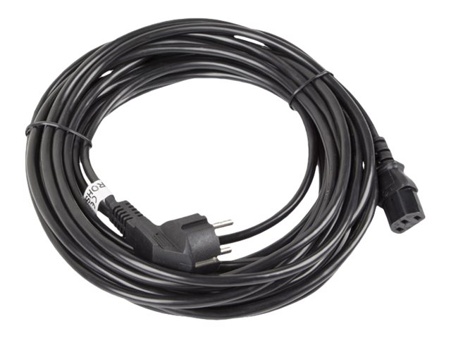 Lanberg | CEE 7/7 to IEC 320 C13 Power Cord | CA-C13C-11CC-0100-BK - Image 2