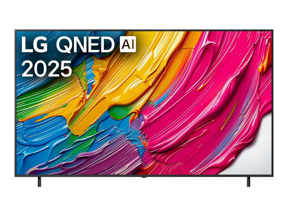 LG QNED AI 4K TV | 86QNED80A3A | 86 | Smart TV | webOS 25 | UHD | Black