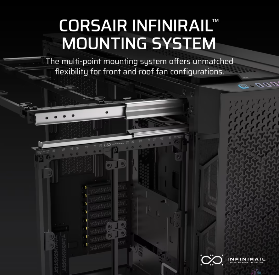 Corsair PC Case | 9000D RGB AIRFLOW Super | Black | Full-Tower | Power supply included No - Image 5