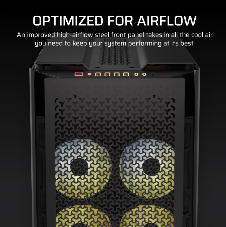 Corsair PC Case | 9000D RGB AIRFLOW Super | Black | Full-Tower | Power supply included No - Image 7