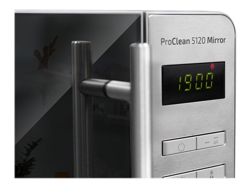 Cecotec Microwave Oven | ProClean 5120 Mirror | Free standing | 20 L | 700 W | Grill | Stainless Steel - Image 7